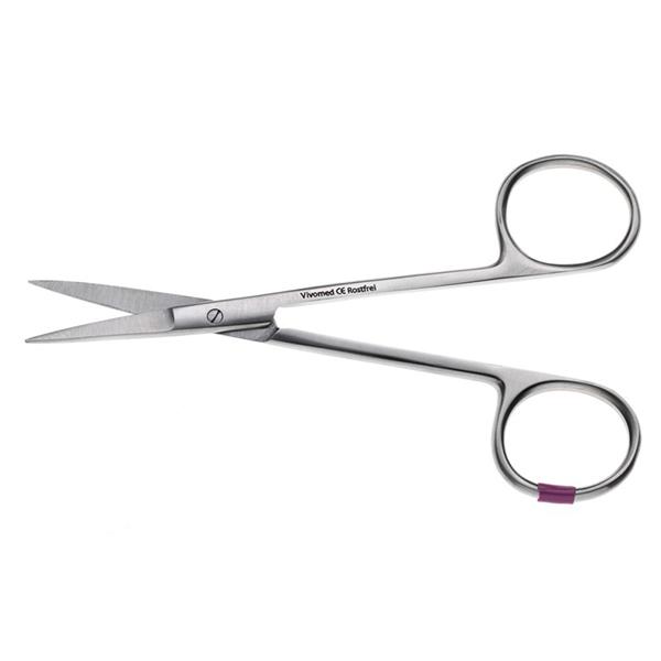 Iris-Schere spitz/spitz gerade steril, 11,5 cm